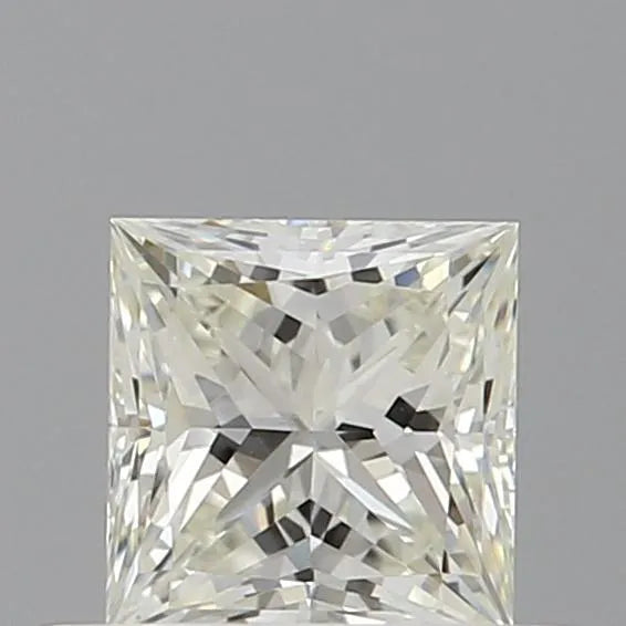 0.50ct Princess Natural Diamond (Colour J, Clarity VS2, GIA Certified)