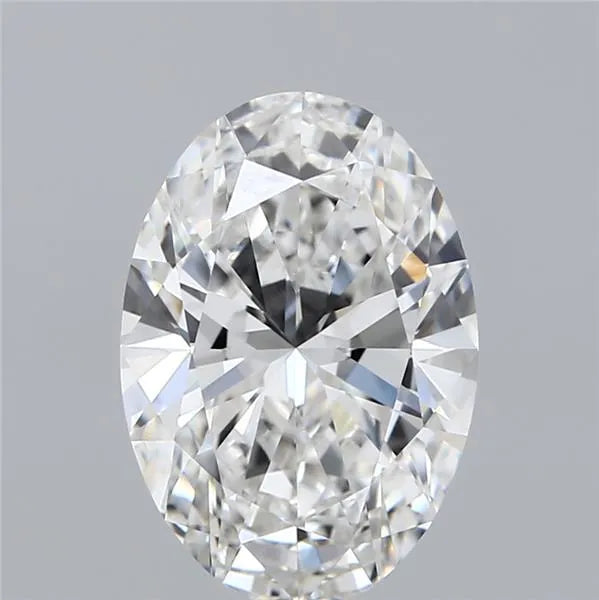 3.00ct Oval Lab Grown Diamond (Colour F, Clarity VVS1, IGI Certified)