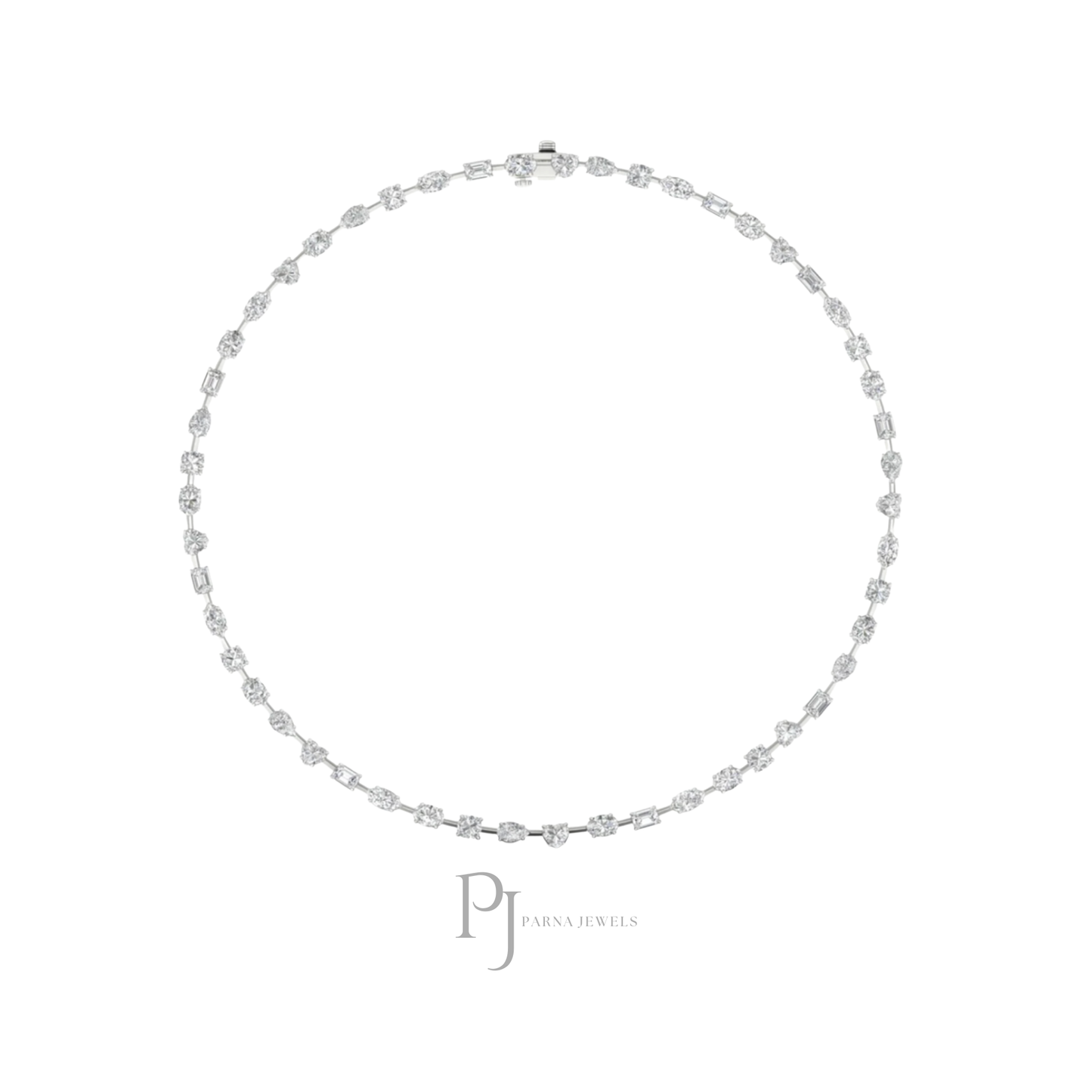 Lab Grown Diamond Chaos Necklace