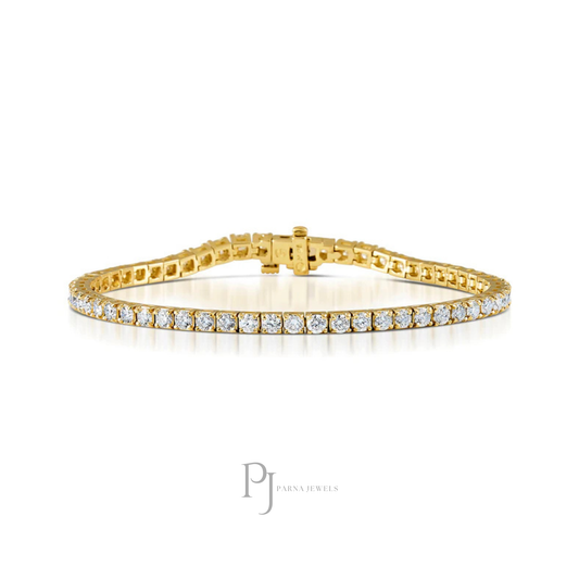 Natural Diamond Tennis Bracelet